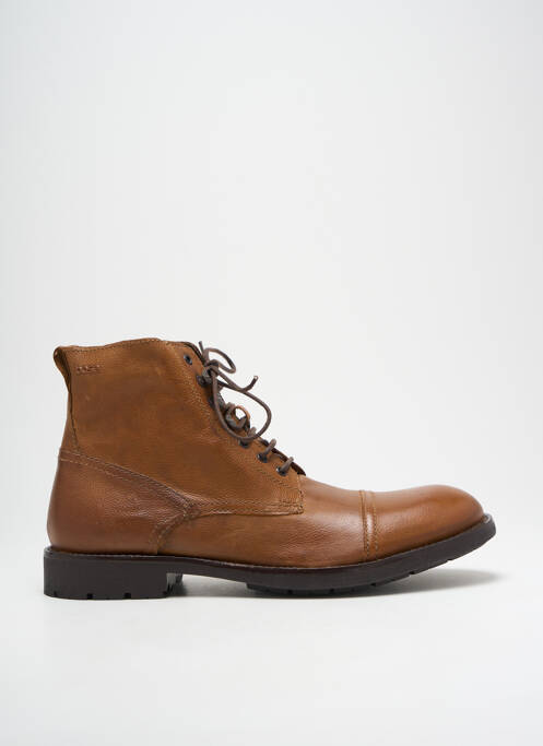 Bottines/Boots marron BASE LONDON pour homme