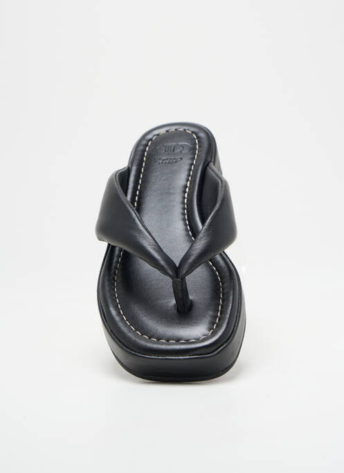 Tongs noir DUNE LONDON pour femme