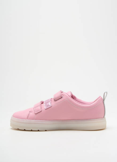 Baskets rose CLARKS pour fille