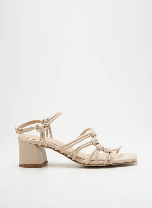 Sandales/Nu pieds beige GEORGIA ROSE pour femme
