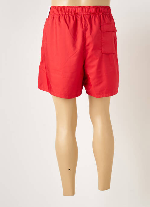Short rouge NIKE homme