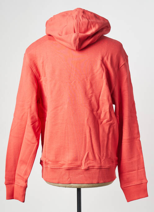 Sweat-shirt à capuche rouge CALVIN KLEIN pour homme