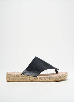 Mules/Sabots noir LA MAISON DE L'ESPADRILLE pour femme
