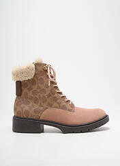 Bottines/Boots marron COACH pour femme seconde vue