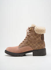 Bottines/Boots marron COACH pour femme seconde vue