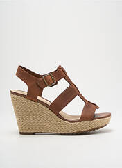 Sandales/Nu pieds marron CLARKS pour femme seconde vue