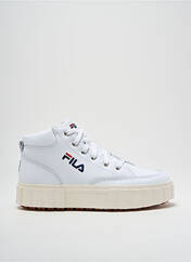 Baskets blanc FILA pour femme seconde vue