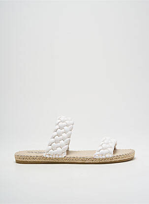 Sandales/nu pieds fermeture boucle(s) bout ouvert blanc LA MAISON DE L'ESPADRILLE femme