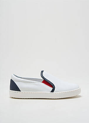 Slip ons bout rond bout rond blanc CENDRY garçon