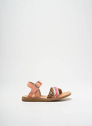 Sandales/nu pieds fermeture boucle(s) bout ouvert orange SHOESME fille