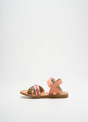 Sandales/nu pieds fermeture boucle(s) bout ouvert orange SHOESME fille