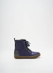 Bottines/Boots bleu SHOO POM pour fille seconde vue