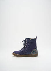 Bottines/Boots bleu SHOO POM pour fille seconde vue