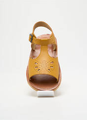 Sandales/Nu pieds argent YOUNG SOLES pour fille seconde vue