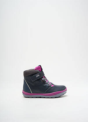Bottines/boots fermeture zippée bout rond noir CAMPER fille