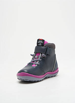 Bottines/boots fermeture zippée bout rond noir CAMPER fille