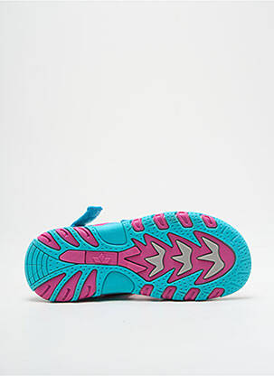 Sandales/nu pieds fermeture boucle(s) bout ouvert bleu LICO fille