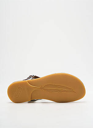 Sandales/nu pieds fermeture boucle(s) bout ouvert argent ADOLIE fille