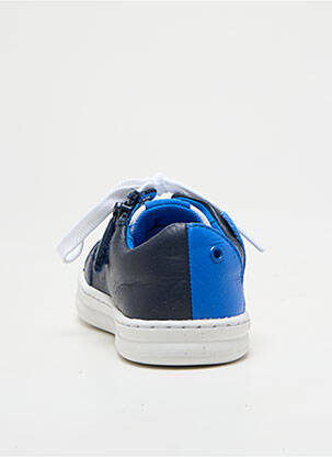 Baskets fermeture lacets bout rond bleu CAMPER garcon