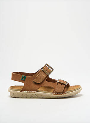 Sandales/nu pieds fermeture boucle(s) bout ouvert marron EL NATURALISTA fille