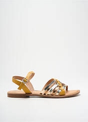 Sandales/Nu pieds jaune KICKERS pour femme seconde vue