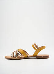 Sandales/Nu pieds jaune KICKERS pour femme seconde vue