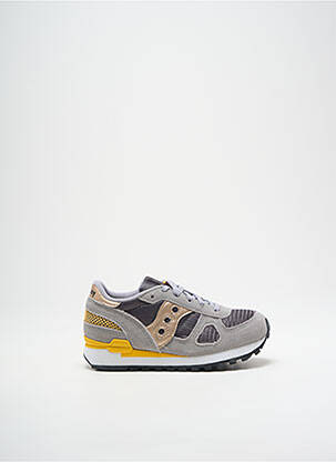 Baskets gris SAUCONY pour garçon