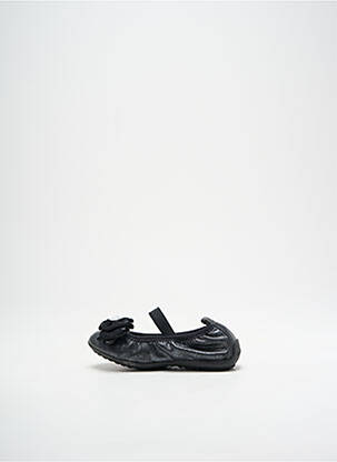 Ballerines fermeture elastique bout rond gris GEOX fille