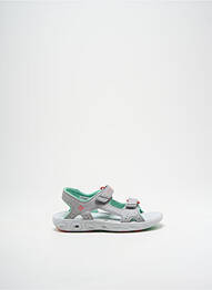 Sandales/nu pieds fermeture boucle(s) bout ouvert gris COLUMBIA fille