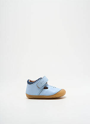 Sandales/nu pieds bout rond bout rond bleu ASTER garçon
