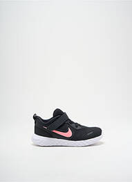 Baskets bout rond bout rond noir NIKE enfant