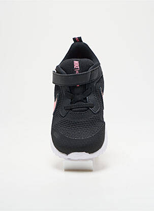 Baskets bout rond bout rond noir NIKE enfant