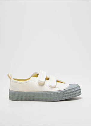 Baskets bout rond bout rond blanc NOVESTA enfant