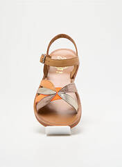 Sandales/Nu pieds marron POM D'API pour fille seconde vue