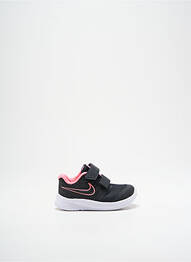 Baskets bout rond bout rond noir NIKE enfant