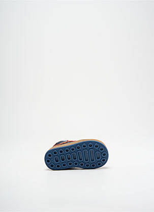 Baskets fermeture lacets bout rond bleu BABYBOTTE garçon