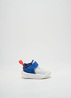 Baskets bout rond bout rond blanc NIKE garçon