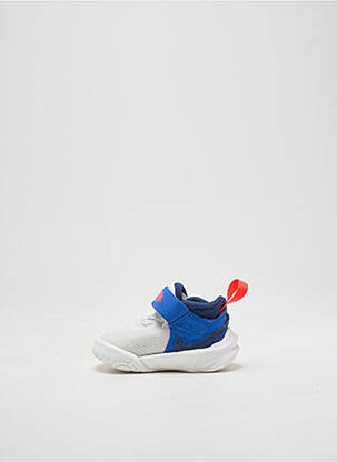Baskets bout rond bout rond blanc NIKE garcon