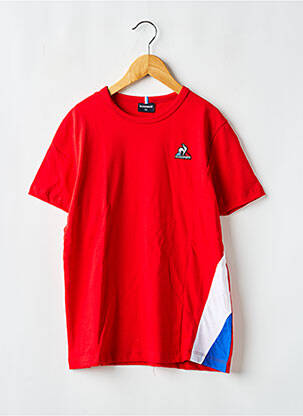 T-shirt rouge LE COQ SPORTIF garçon