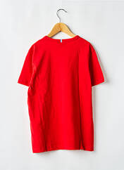T-shirt rouge LE COQ SPORTIF pour garçon seconde vue