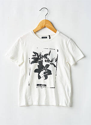 T-shirt blanc IKKS JUNIOR pour garçon