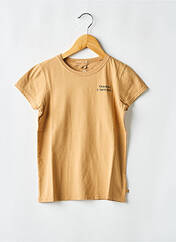 T-shirt marron ARSENE ET LES PIPELETTES pour garçon seconde vue