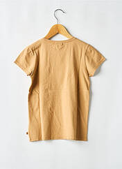 T-shirt marron ARSENE ET LES PIPELETTES pour garçon seconde vue