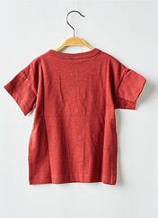 T-shirt orange PETIT BATEAU pour fille seconde vue