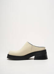 Mules/Sabots beige MIISTA pour femme seconde vue