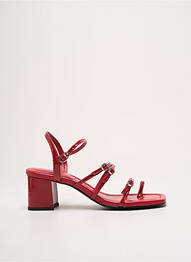 Sandales/nu pieds fermeture boucle(s) bout ouvert rouge NAT & NIN femme