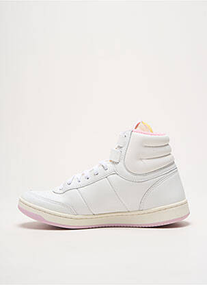 Baskets bout rond bout rond blanc LE COQ SPORTIF femme