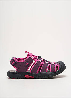 Sandales/nu pieds fermeture boucle(s) bout ouvert rouge LICO fille