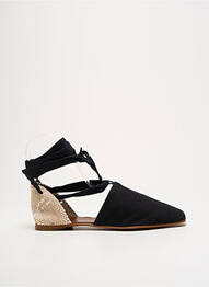 Sandales/nu pieds bout rond noir CASTANER femme