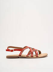 Sandales/Nu pieds orange GEORGIA ROSE pour femme seconde vue